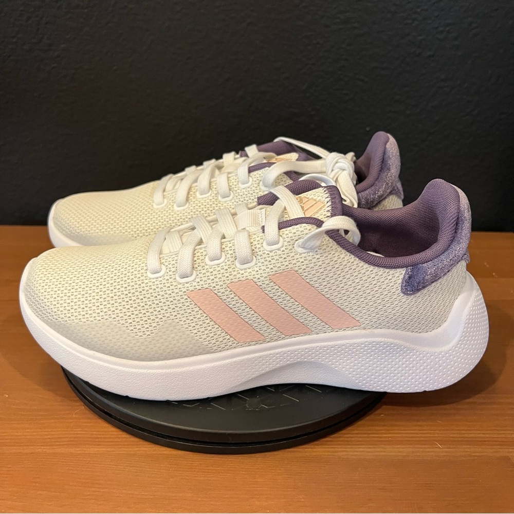 Adidas Women’s Lavender Pure Motion 2.0 Lace Up IF5137 Running Shoes Size 9